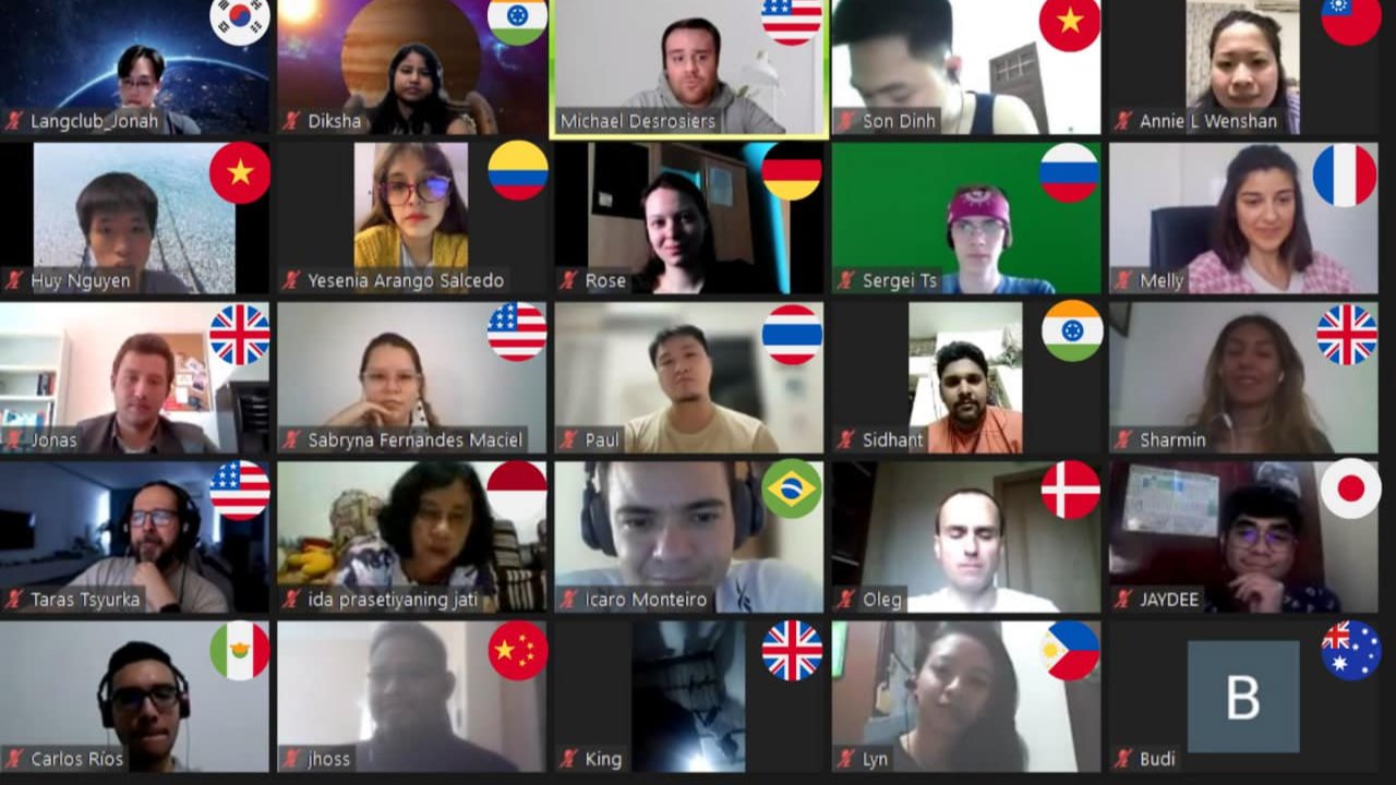 🌎 (Online/Free) Free English Conversation Club with global people